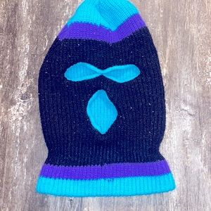 Retro colored ski mask